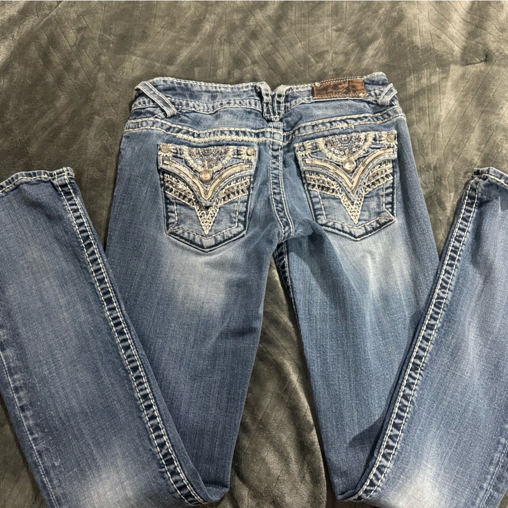 Vigoss Women's Boot Cut Jeans - Blue